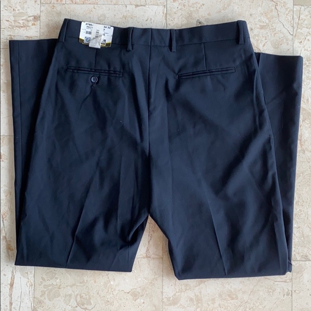 Edwards Men's Flat Front Dress Pant - Picture 6 of 8